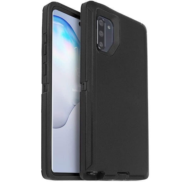 Samsung Galaxy Note 10 Case Drop Resistant Defender Tradies Heavy Duty Rugged Shockproof Tough Cover (Black) Samsung Galaxy Note 10 Case Drop Resistant Defender Tradies Heavy Duty Rugged Shockproof Tough Cover (Black)